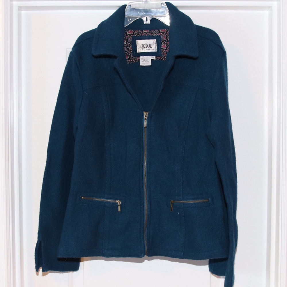 Blue Wool Jacket